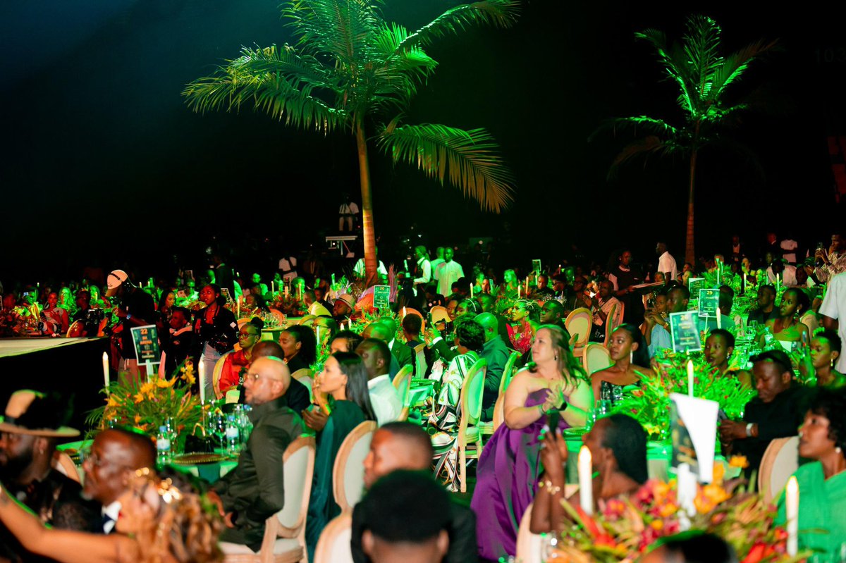 Yesterday at @BKArenarw, Minister of State <a href="/XandrineUmutoni/">Sandrine Umutoni</a> joined officials, creatives, and partners at The Silver Gala, organized by <a href="/SherrieSilver/">Sherrie Silver</a> and <a href="/SherrieSilverFd/">Sherrie Silver Foundation</a>, to celebrate African excellence and youth empowerment through the arts.