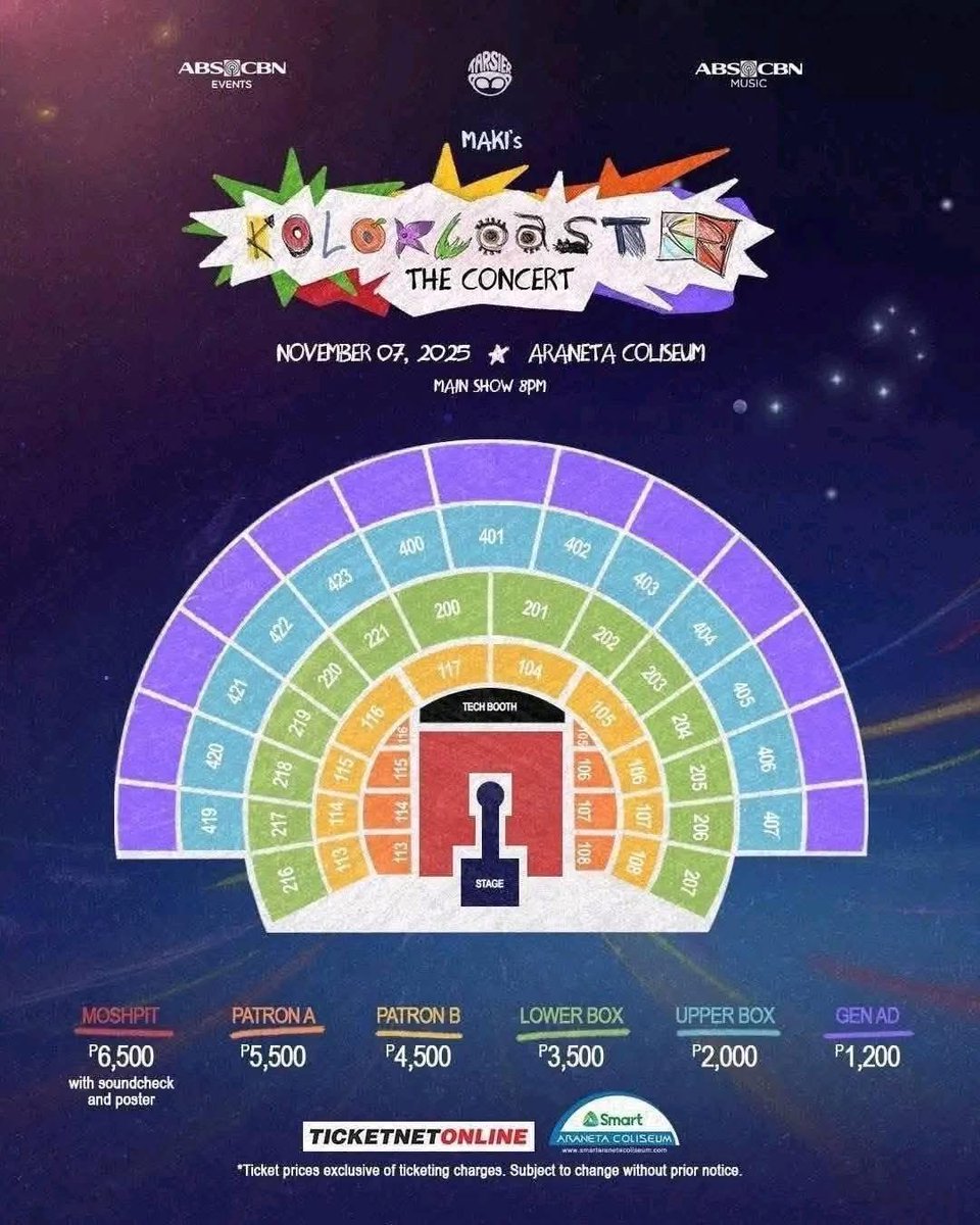 haowluv_17's tweet photo. WTS | LFB | FS MAKI KOLORCOASTER TIX 
November 7 | 8pm | Araneta Coliseum

Availabke Ticket:
- Upperbox, Section 404
- bought the tix online kaya I got it for ₱2285 (including online fee)
- ₱2000 (nego!)

RFS: conflict in schedule :((

PM for deets! ^^ https://t.co/YcupXBZKuG