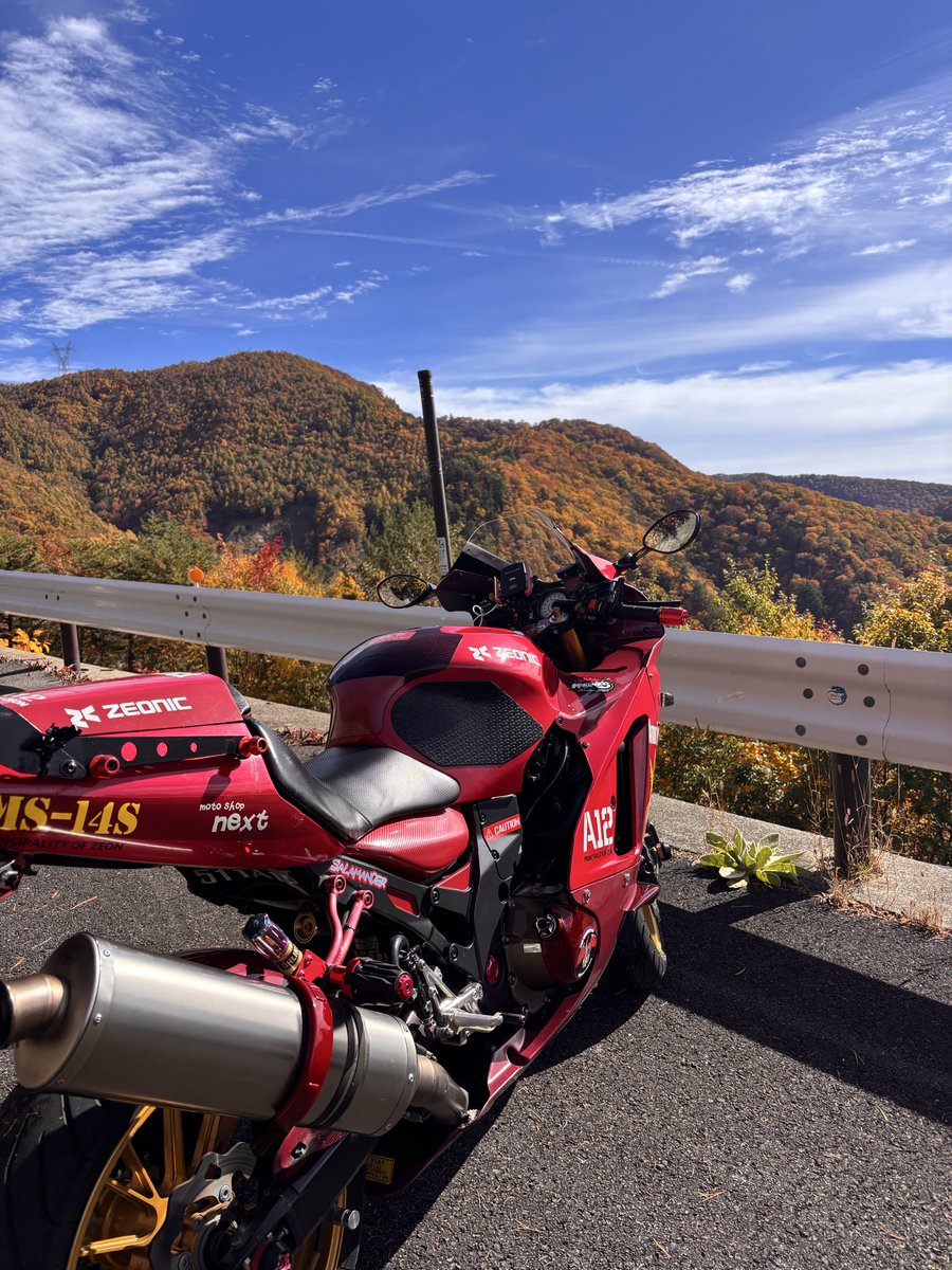 fQ5VVDQ7L1jBUmw's tweet photo. 軽く紅葉ツーリング
県内でも知らないポイント
まだまだありますね

そろそろ冬眠準備・・ https://t.co/fc506v94Rl