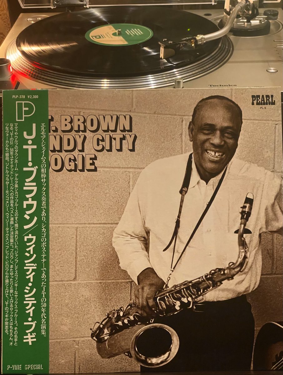 ☮️ 夜な夜なホンク・サウンド中 🎷 🔹🔹🔹🔹🔸 #JTBrown #blues