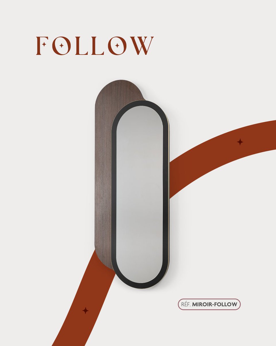 CollinetSieges's tweet photo. 🪞 Chez Collinet, les détails ne s'arrêtent pas qu'au #mobilier. Au-delà du confort, nous imaginons un univers complet : tissus surmesure, finitions et accessoires comme ce #miroir Follow pour sublimer vos chambres d’#hôtel avec élégance et caractère. 👀 https://t.co/mziQYs2MgD https://t.co/NTazf1Zk2E