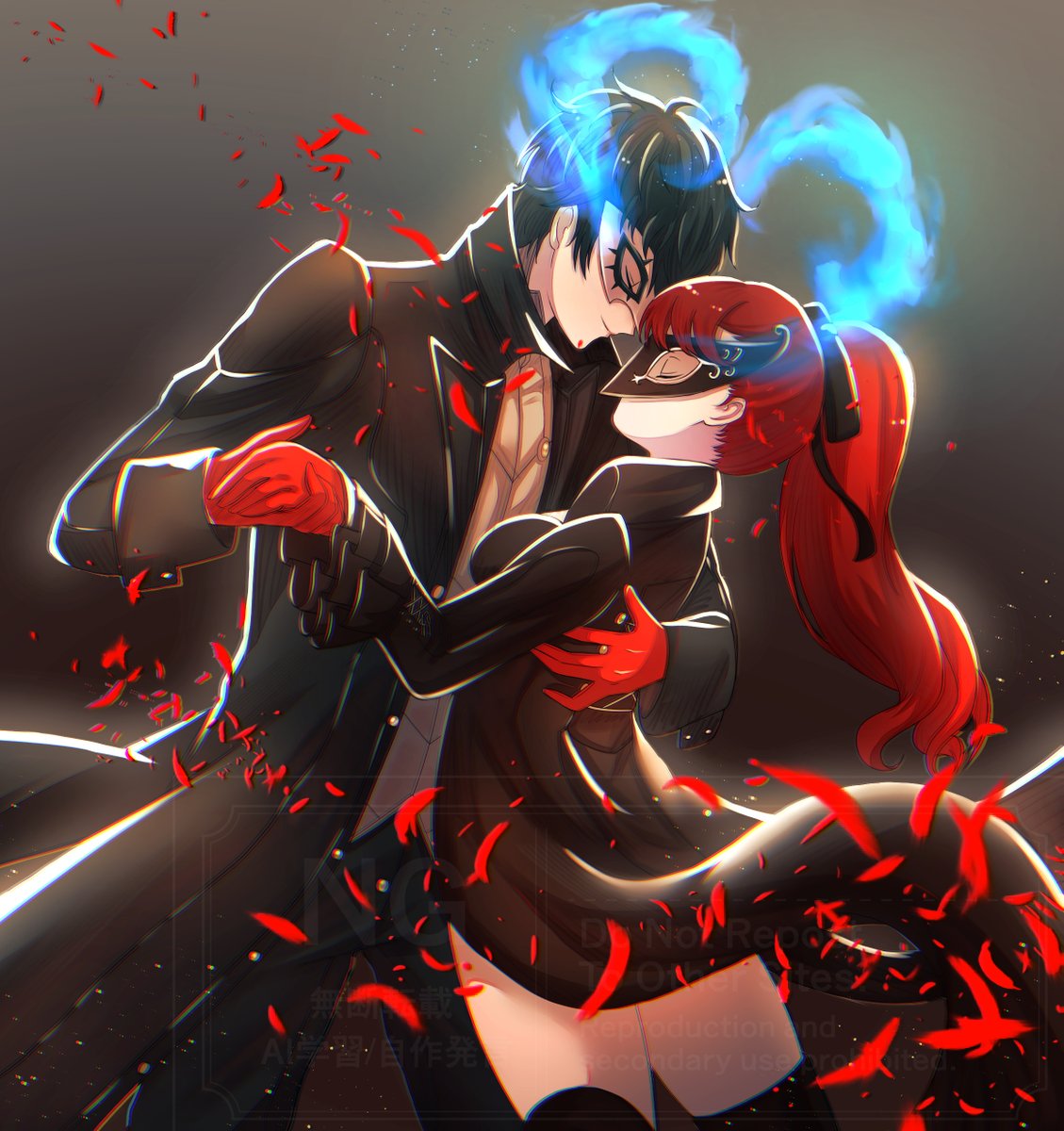 sarafina_ang's tweet image. #P5R #shusumi