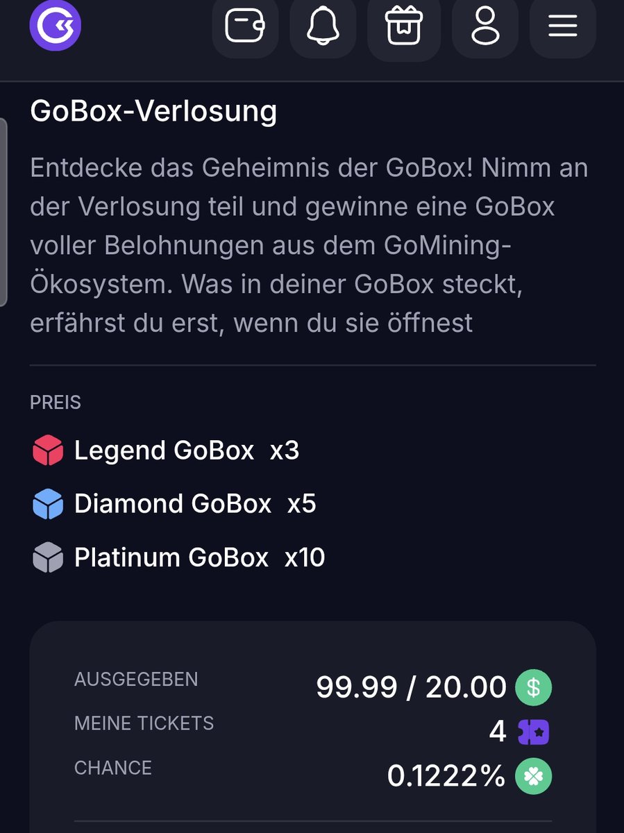 Oll0402Crem's tweet photo. Grabbed a few extra TH today to join the GoBox giveaway at GoMining! 🎁💪
Let’s see what’s inside – Legend, Diamond, or Platinum… pure excitement!
You only know once you open it. 🔥
Can I get a GM? ☀️
#GoMining #GoBox #BitcoinMining #CloudMining  #PassiveIncome #CryptoCommunity
👉 https://t.co/mQcwFS75am