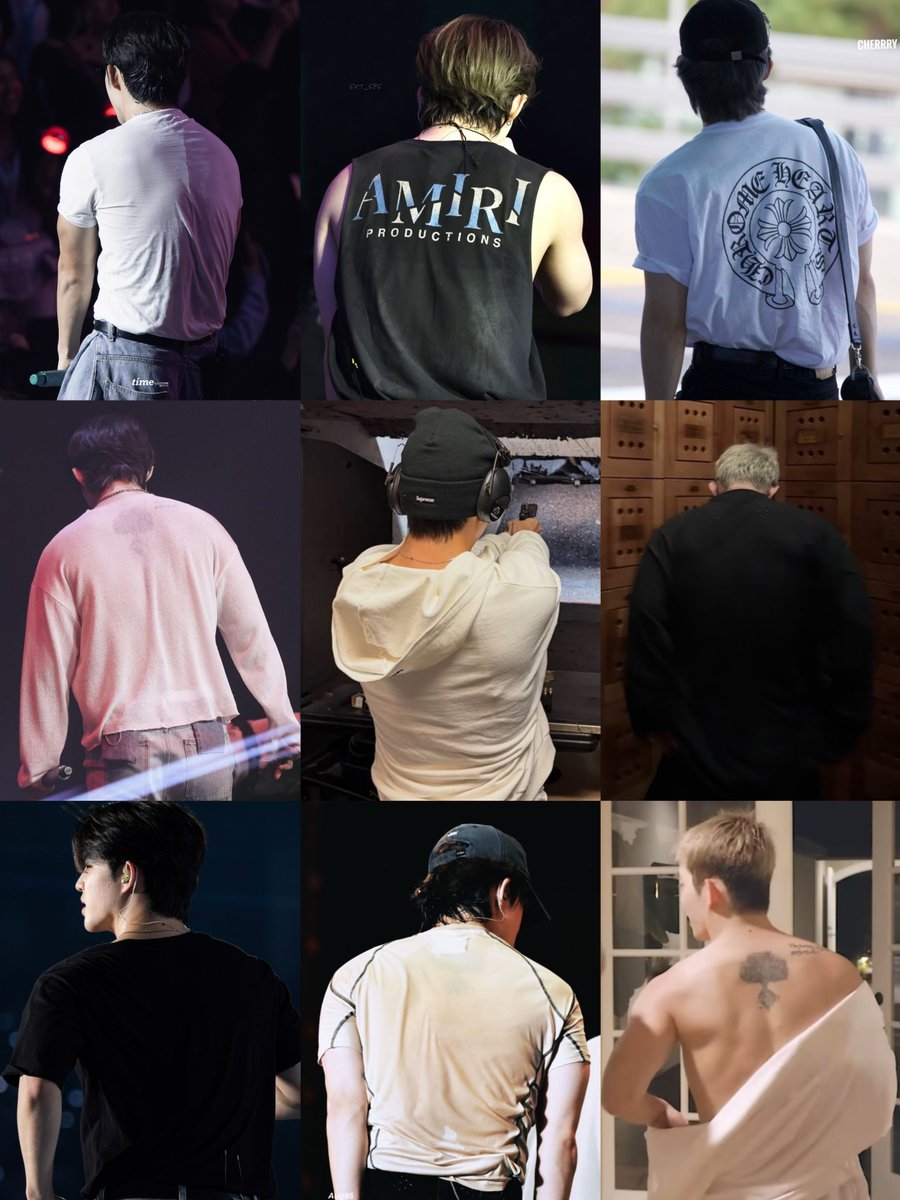 his back has no business being this attractive..