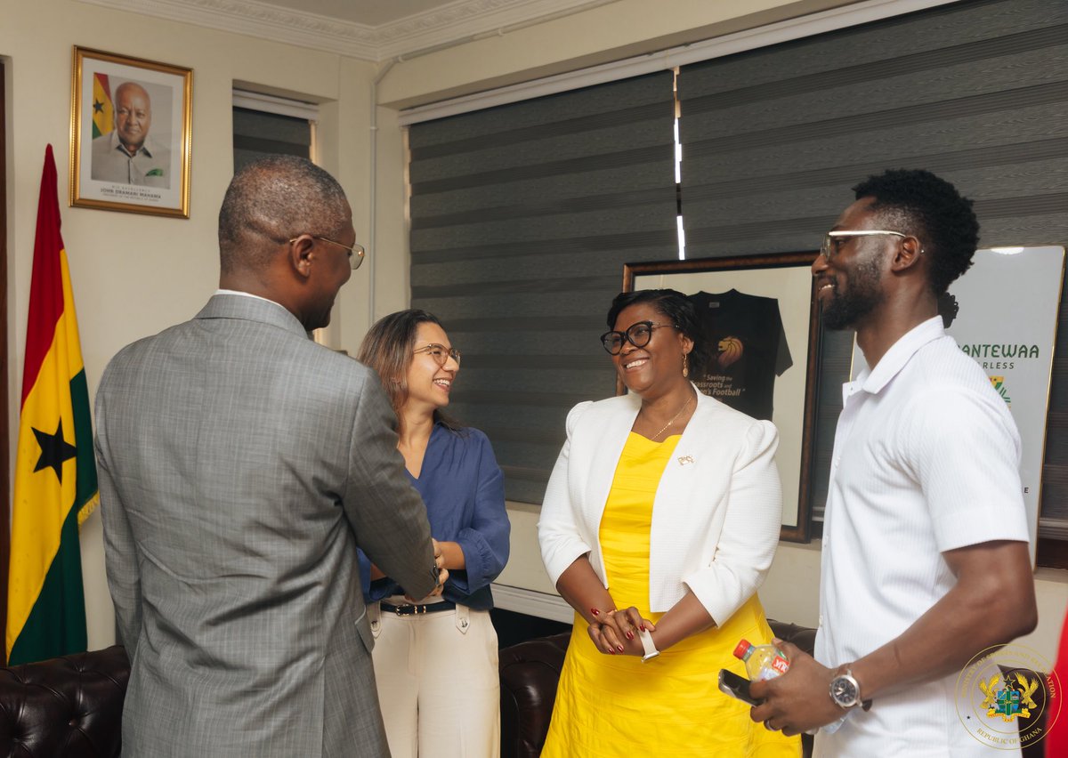 Last week, I met with the leadership of Nestlé Ghana, led by their CEO, to explore stronger collaboration on grassroots sports development and youth empowerment.

Nestlé, through its iconic Milo brand, has consistently supported school and community sports across the country.