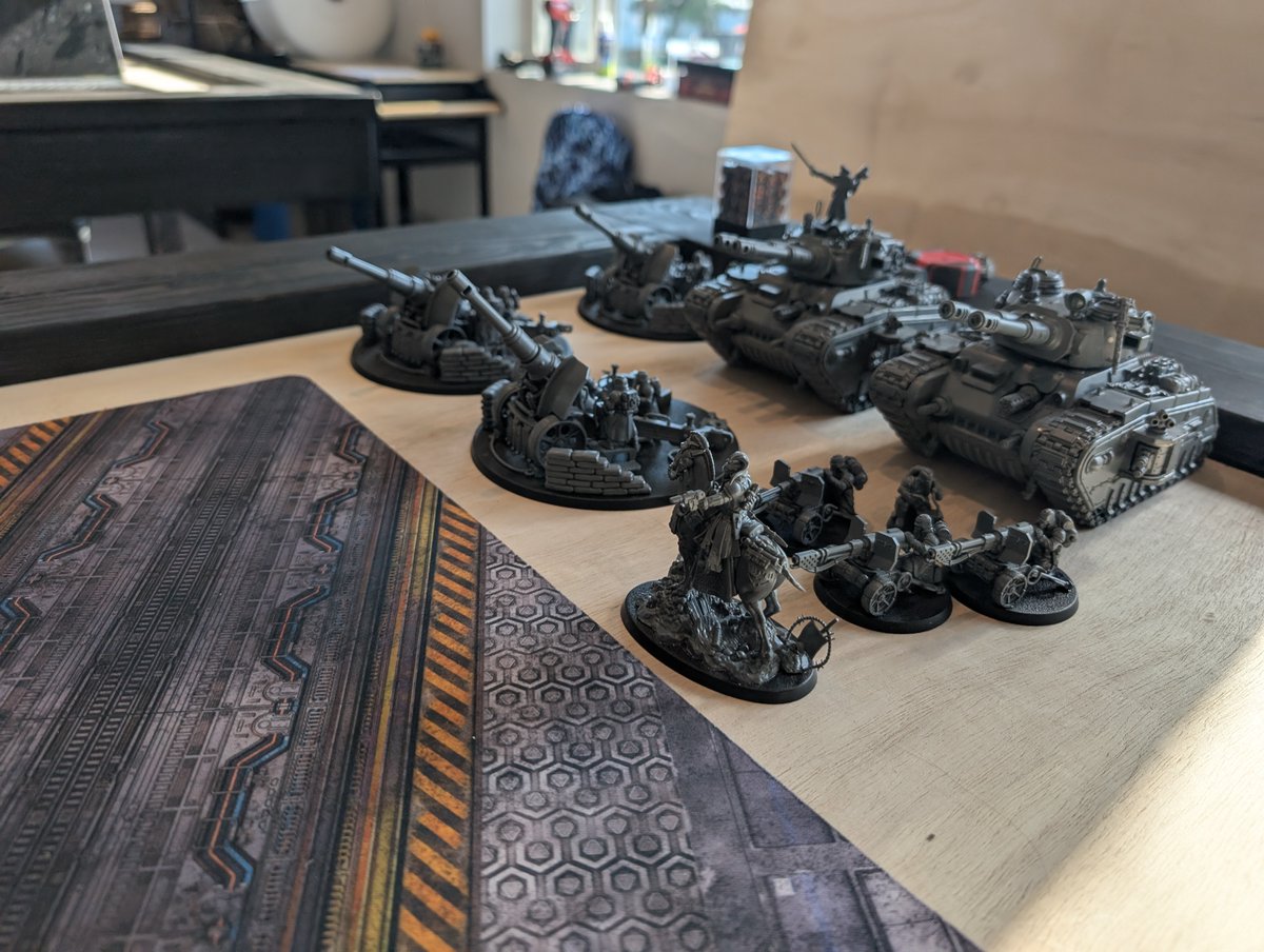 ScreamingGoatMT's tweet image. Strategy &amp;amp; Storytelling

Warhammer isn’t just dice — it’s lore, tactics, and cinematic moments in plastic.
#Warhammer40k #TabletopStrategy #WarhammerLore #MontanaGaming #Wargaming