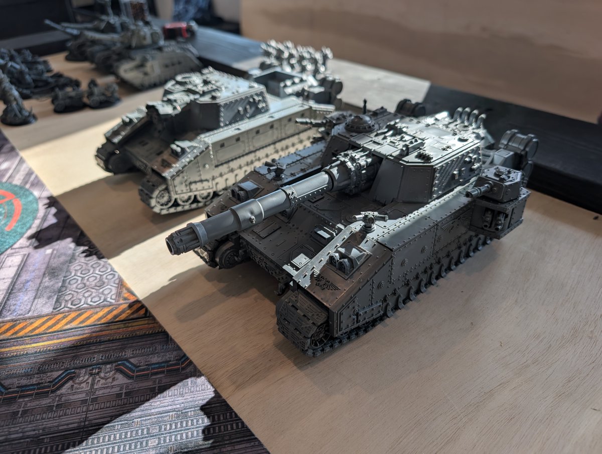 ScreamingGoatMT's tweet image. Strategy &amp;amp; Storytelling

Warhammer isn’t just dice — it’s lore, tactics, and cinematic moments in plastic.
#Warhammer40k #TabletopStrategy #WarhammerLore #MontanaGaming #Wargaming