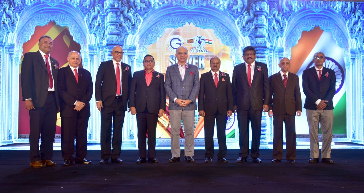 HMVijithaHerath's tweet photo. I'm honored to have participated in the Silver Jubilee celebration of #GOPIO Sri Lanka the organization representing people of Indian origin in Sri Lanka. I truly appreciate the remarkable work the organization has been doing over the past 25 years in areas such as education, leadership, innovation, and entrepreneurship. The event was graced by scholars, business leaders, and political figures of Indian origin living in Sri Lanka, as well as GOPIO members representing various countries.