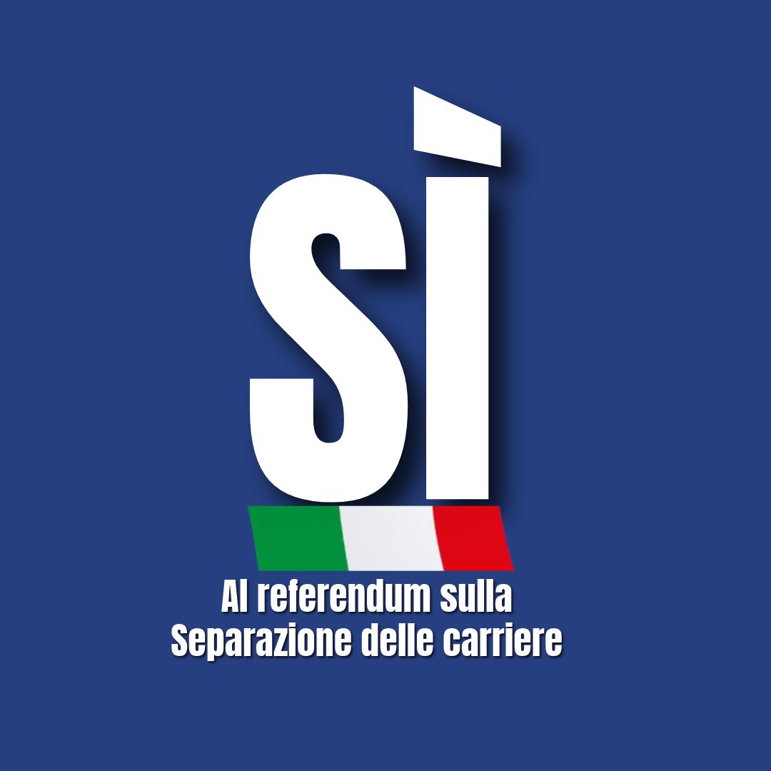 Un #Si grande quanto una casa al #Referendum sulla #separazione_delle_carriere ! Avanti tutta.