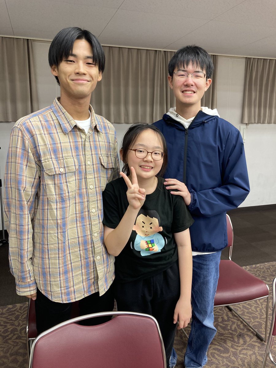 まっしゅちゃん、デリケートの方々、運営の皆さん素晴らしい大会をありがとうございました！！本当にお疲れ様でした
さーてぃちゃんキラタクしょーちゃん🥰