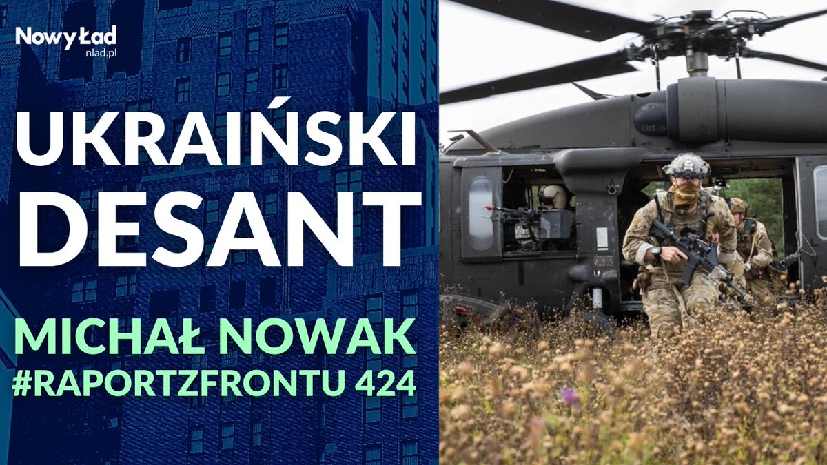 .<a href="/nowakmichal11/">Michał Nowak</a>  przedstawia sytuację na frontach wojny rosyjsko-ukraińskiej w dniu 1 listopada 2025 roku. 

LINK: 🔴 cutt.ly/er50JCUR 🔴
🔹Ukraińskie siły specjalne desantują się w Pokrowsku? Czy operacja się powiodła? Jaki miała cel i co zmieniła w sytuacji obrońców