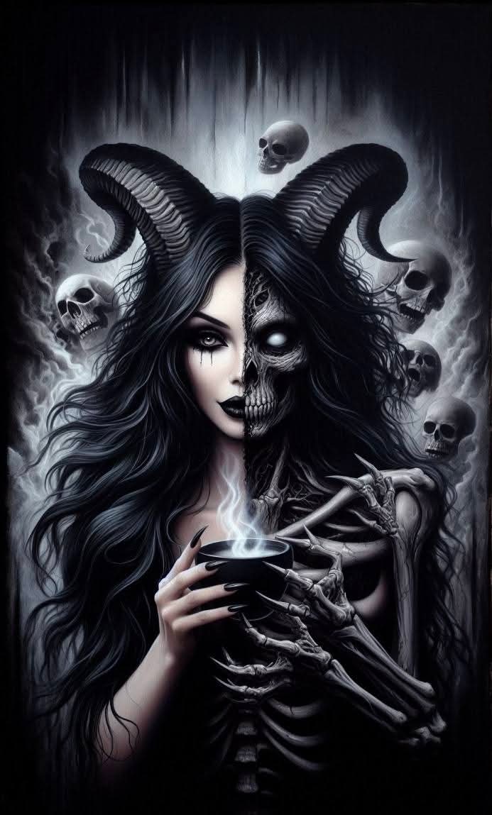 Good morning, little vermins. Have a dreadfully peaceful day... and guard your souls 🖤🖤🖤