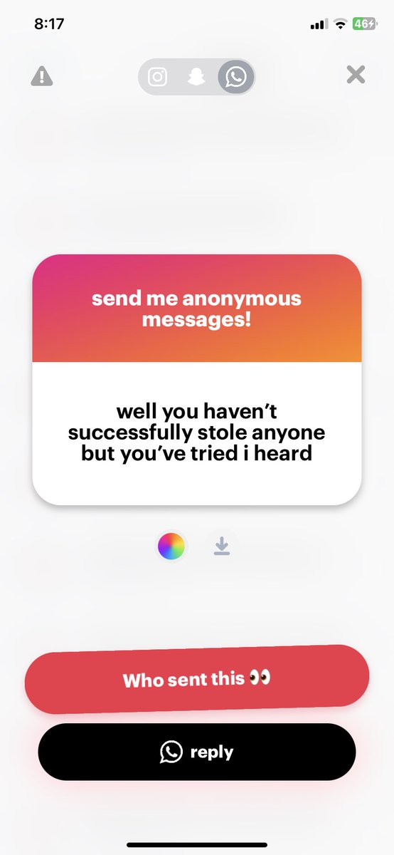 who have you “heard “ of me stealing ?