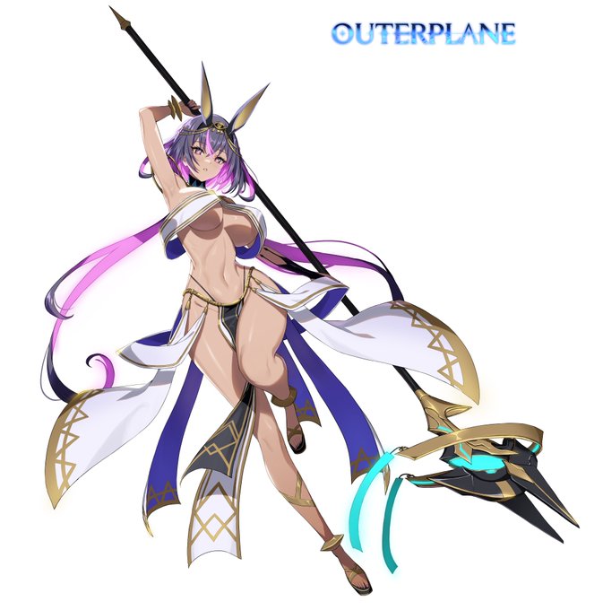 アウタープレーン イオータ シートとイラストの作業をしました。 著作権は(주)VAGAMESにあります。 #outerplane #アウタープレーン #아우터플레인