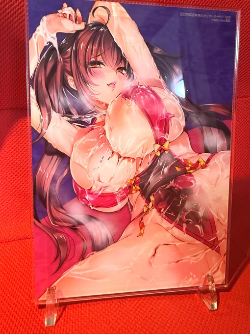 げっちゅ屋さんの陽奈ちゃんぬるぬるアクリルパネルです～! 