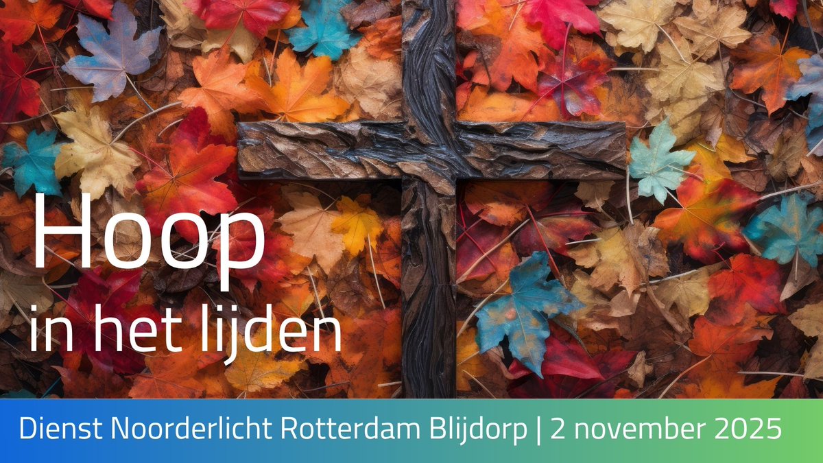 Lastig soms hè. De wereld. Het leven. Volhouden als je het even echt niet meer weet. Vandaag staat hoop in tijden van lijden centraal in de preek. Wie je ook bent, waar je ook bent: wees welkom. Schuif aan: youtube.com/watch?v=bFkR1M…