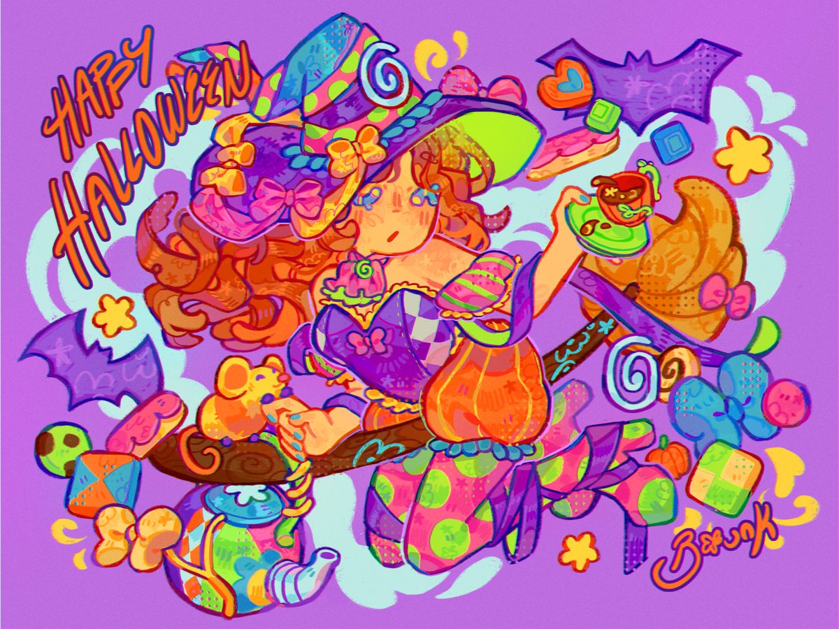 Happy Halloween! 🧹🫖