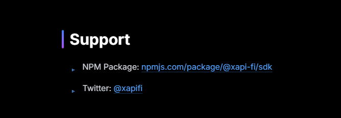 xapifi's tweet photo. If you experience any problems, please contact us.

 Our Twitter address is available on our website. You can also contact us on our NPM Package page. https://t.co/0laCeXJcZI