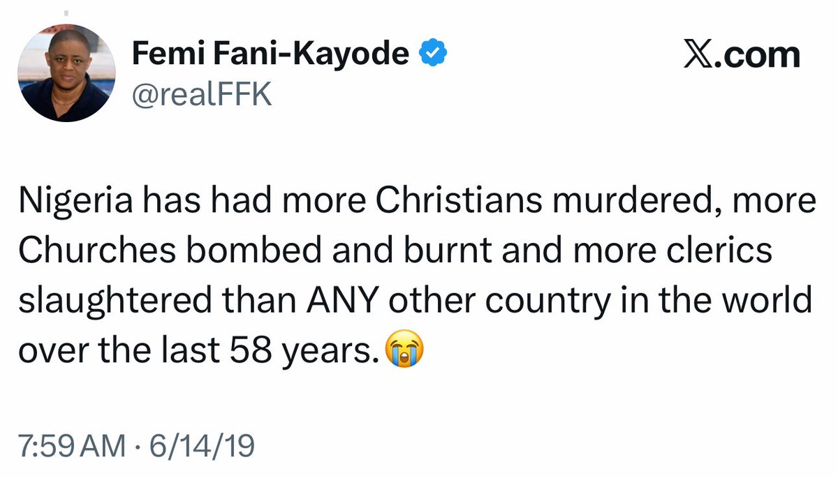 <a href="/realFFK/">Femi Fani-Kayode</a> <a href="/realDonaldTrump/">Donald J. Trump</a> Receipt full ground. Continue to dey gaslight yourself. Nigerians done see Una finish. Na you still talk this one.😂