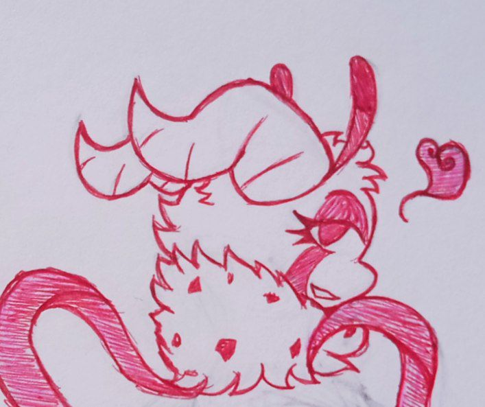 Insatian~ 🔥🥰 #retrospecter 
+ extra Sakuroma doodle, why not