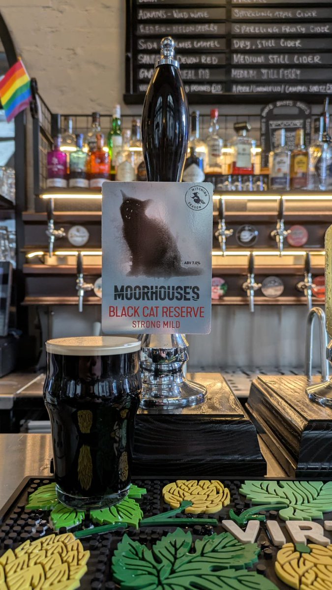 TapVicMCR's tweet photo. Start Sunday off strong with @Moorhousesbrew 7% Stong Mild!
#caskisking https://t.co/1ZEAjNBPNt