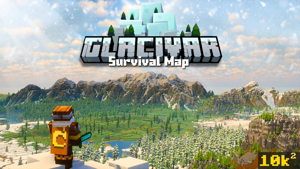 ❗️THE MAP IS OUT❗️ 
Hi! After a longgggggg time; the 10.000 x 10.000 map is finally out.  

I still get lost in its endless oceans and hidden custom strongholds.... This world is truly massive...

⬇️The download link is in the comments!