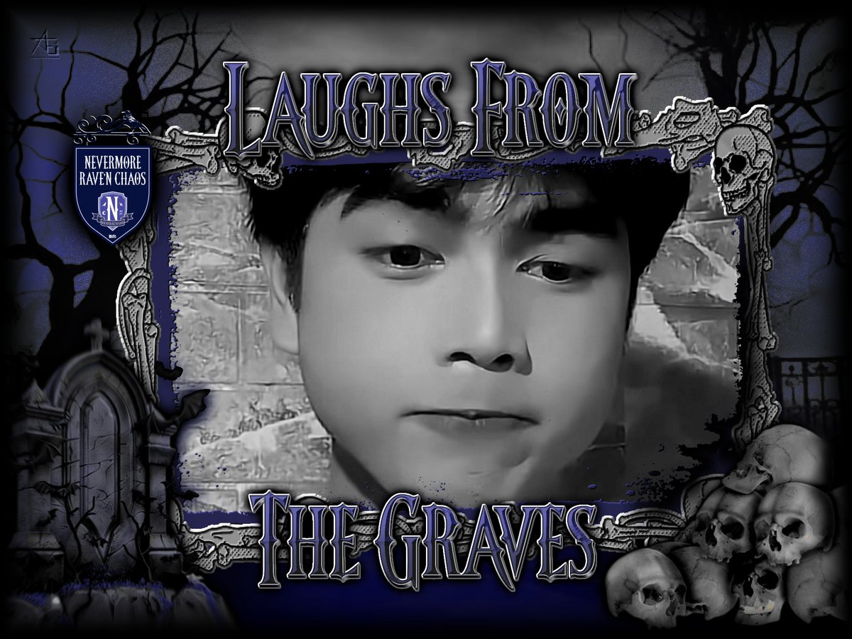 NightOfWoe's tweet image. ㅤ 
 
        𝕹𝐄𝐕𝐄𝐑𝐌𝐎𝐑𝐄  ⋮  𝕽𝐀𝐕𝐄˚𝐍 𝕮𝐇𝐀𝐎𝐒
        ✃𓄧゛𝙵𝚛𝚘𝚖 𝚝𝚑𝚎 𝙶𝚛𝚊𝚟𝚎 : Item 7  ₊..𓂃†

        #RaveNChaos #NoNormiesAllowed

ㅤ