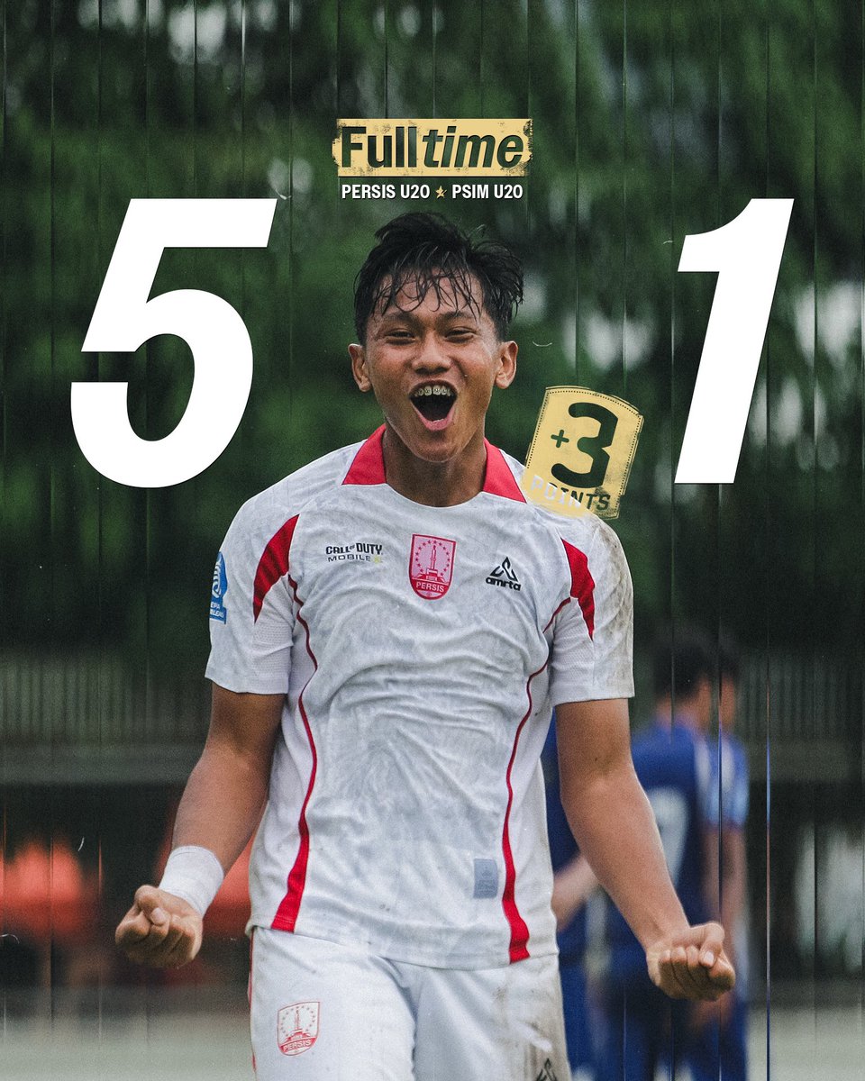 PersisYouth's tweet photo. Kemenangan milik kita 💪🔴
#PERSISYouth
#EliteProAcademy https://t.co/8BaR7DgJbZ