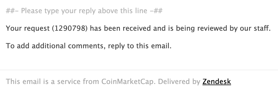 <a href="/CoinMarketCap/">CoinMarketCap</a> Hey CMC, we've submitted our listing request (request ID 1290798). Please process it ASAP.

- 比特币 community