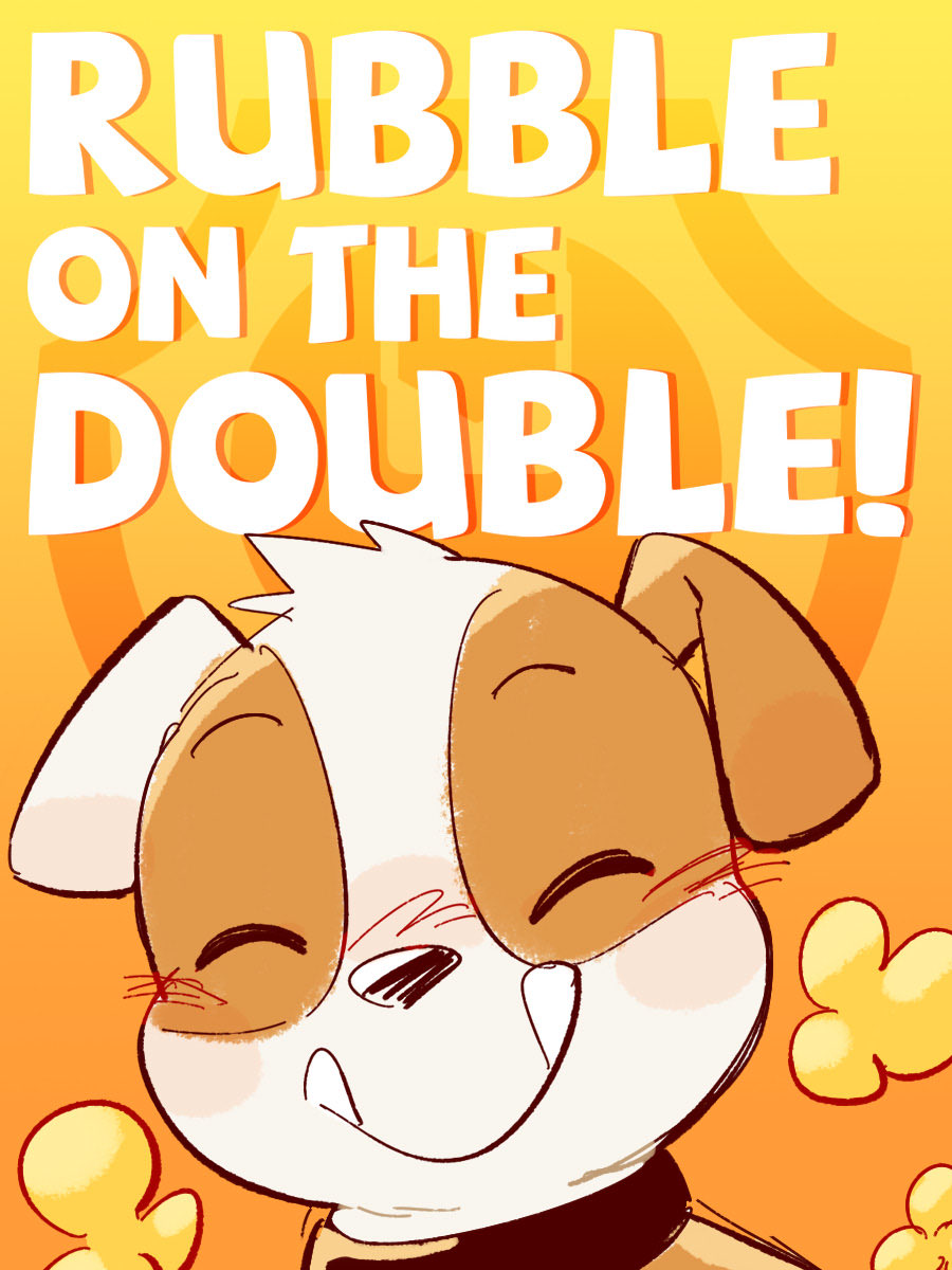 OneEndlessWorld's tweet photo. 你回来啦！

Rubble on the double!

一起玩吧！

之前方卡和贴纸制品的柄图发布

本组同狗图有六只至此已全部发布！ https://t.co/v80QoJoRYm