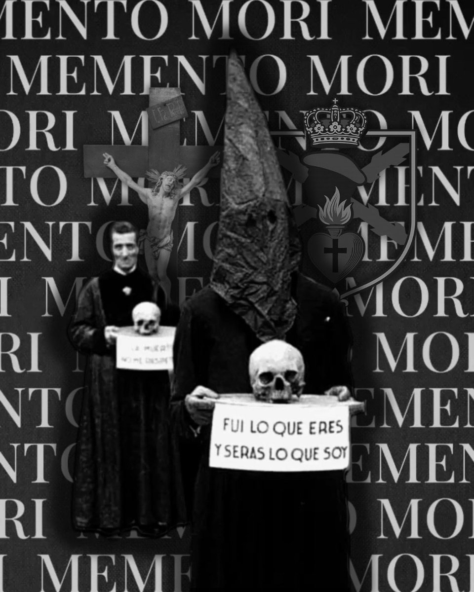 ⚫️ En el Día de los Difuntos, el Carlismo recuerda:
Memento Mori, la muerte no es el fin, sino el umbral. Honramos a quienes dieron su vida por la Tradición, la Fe y el Rey legítimo. Su sacrificio es nuestra herencia. Su memoria, nuestro compromiso.