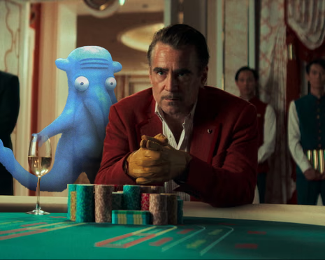 Just watched Ballad of a Small Player on Netflix starring Colin Farrell. If you haven’t seen it, here’s the Rotten Tomatoes pitch:

"When his past and his debts start to catch up with him, a high-stakes gambler laying low in Macau encounters a kindred spirit who might just hold
