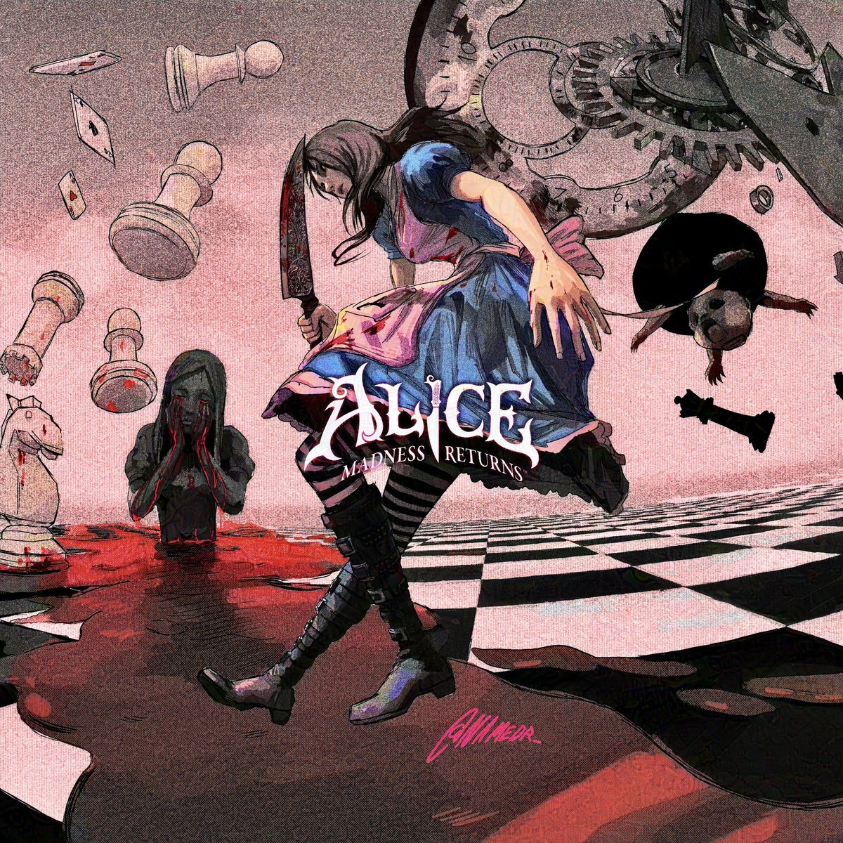 Fan art | Alice: Madness Returns Artist: @namedr_