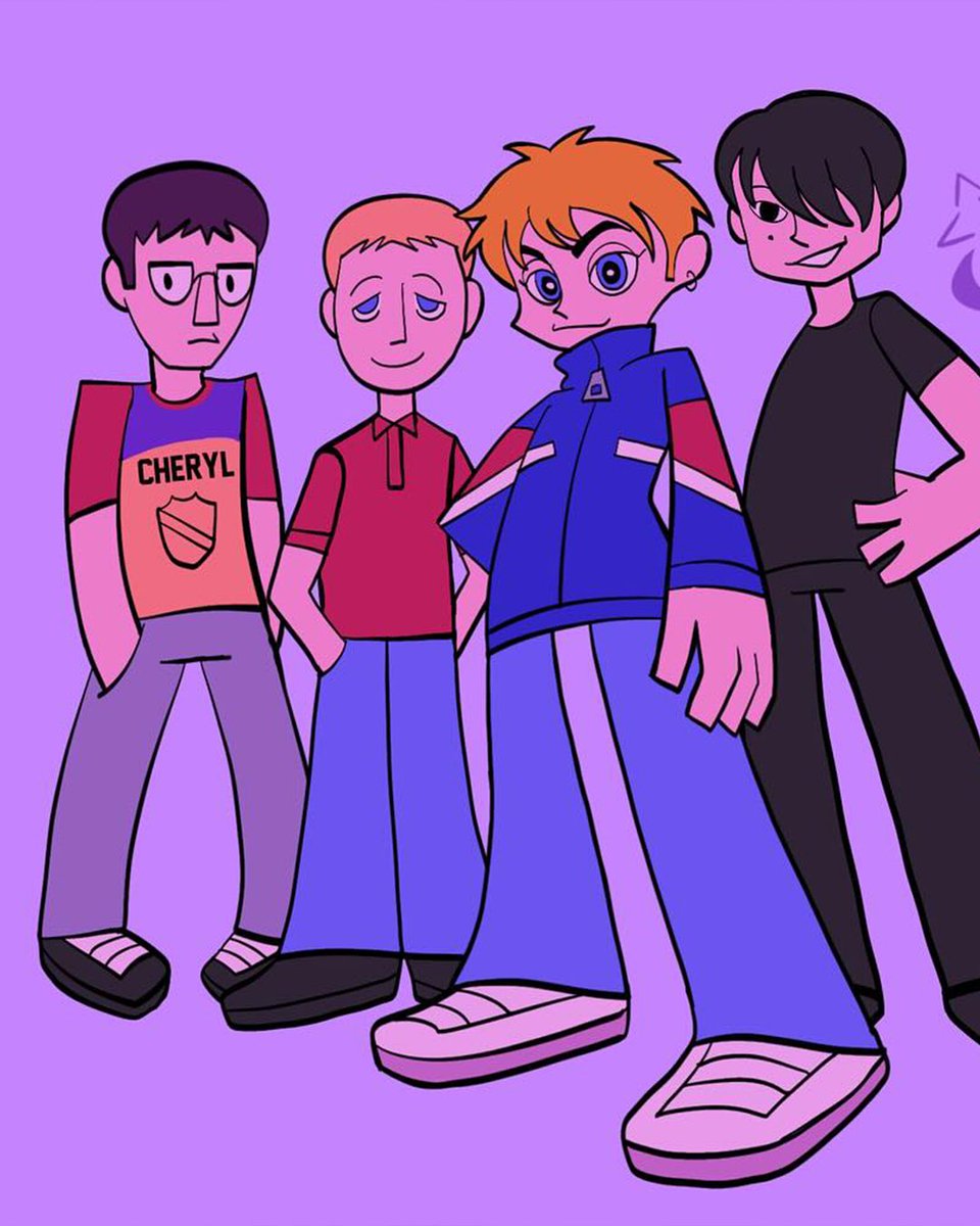 alexjameshq's tweet image. October 2025&apos;s fan artwork shout-out.

Instagram Credits: liamgallaghersleftsock (1), @astralveneer (2), @mirainagi (3), @gokiburikusuri666 (4)