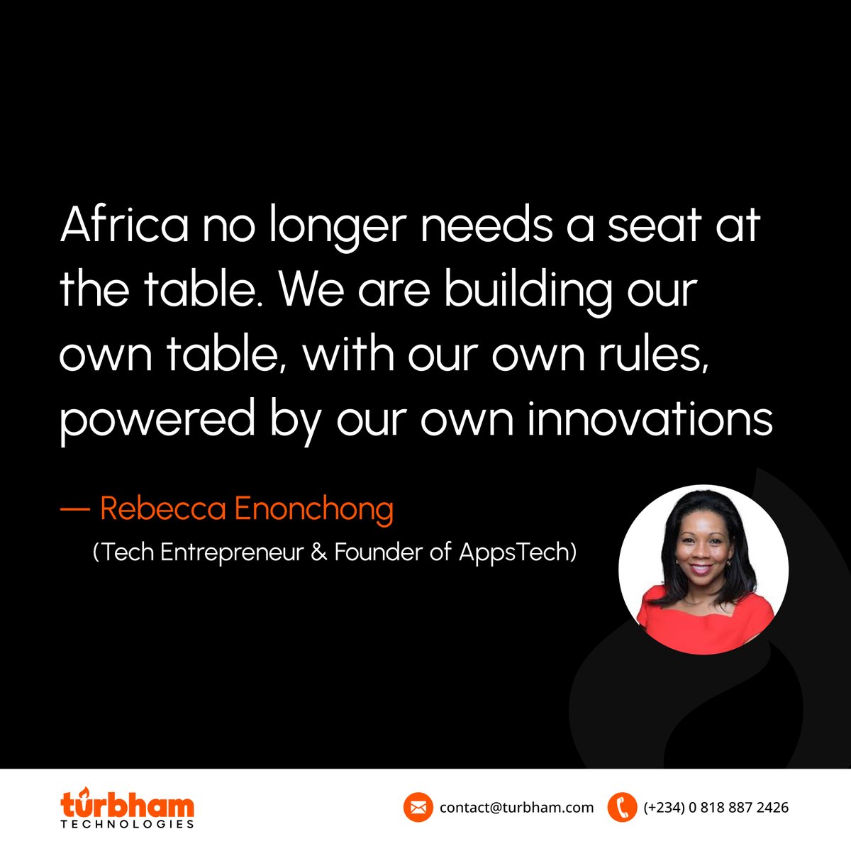 turbham's tweet photo. From smarter healthcare systems to digital tools that empower businesses, we’re building technology that speaks our language, meets our needs, and drives real change where it matters most.

Innovation by Africans, for Africans. 🌍

#Innovation #MotivationMonday https://t.co/gc3dOU3Wxe