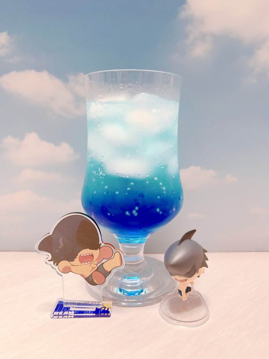 今日はビームのイメージで🦈✨
次は誰の作ろうかな〜