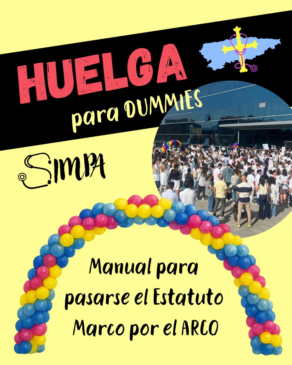 Si aún no sabes los motivos de esta HUELGA… esta es tu publicación!!
Vamos a repasar juntos los 10 puntos de nuestro DECÁLOGO en una tabla ULTRARESUMEN qué diferencia objetivos nacionales y autonómicos + Calendario de ASAMBLEAS que no te puedes perder!!
👩🏻‍💻simpa.es/huelga-medica-…