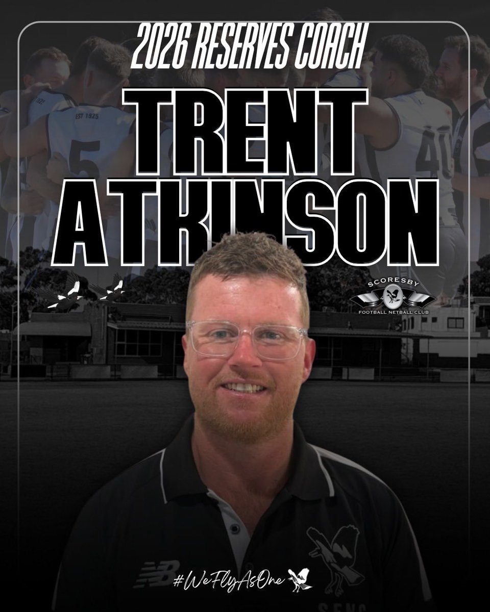 2026 RESERVES COACHING ANNOUNCEMENT 🏉

Scoresby FNC are delighted to announce Trent Atkinson as the Reserves Coach for 2026. 

Read more here: scoresbyfc.org.au/2026-reserves-…