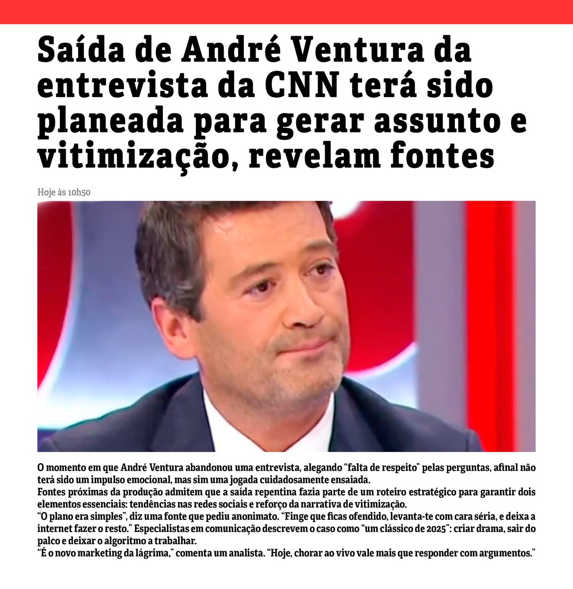 E novidades?