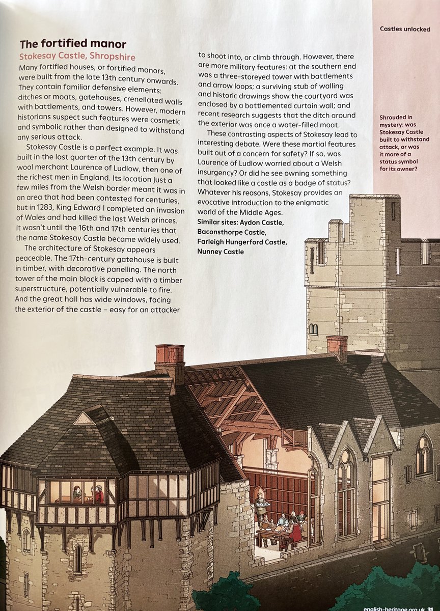 MaxK_J's tweet photo. I wasn’t expecting to find a @British_Airways #B757 Negus #retrojet link in the latest @EnglishHeritage mag! Who remembers the BA 757 farewell on “Stokesay Castle” in 2010? Here’s a link to my @AviationWeek  video from on-board #avgeek cc @Tim_the_Pilot  https://t.co/z6iuZHp1eq https://t.co/sNrPgPCnqL