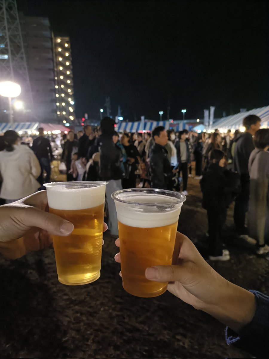 勝ったぜー！
祝杯！