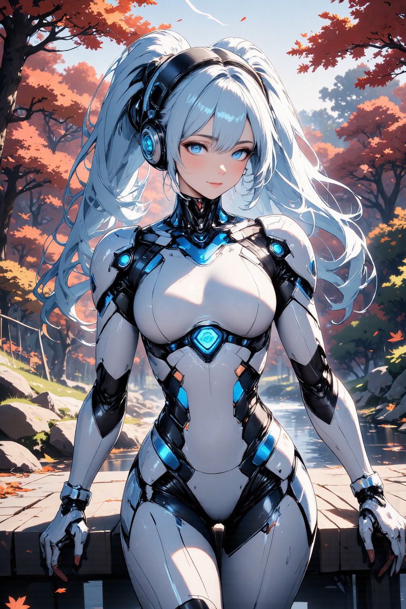 RobotGirlMania's tweet image. 秋のソラちゃん。
おはようございます☀
#AIアンドロイドの彼女