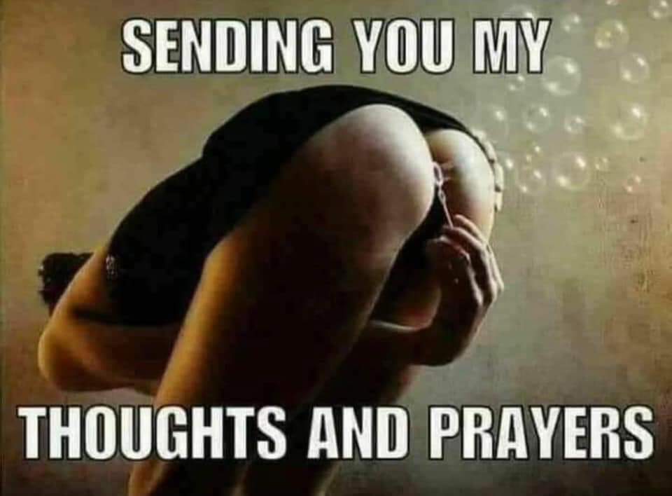 Sending my thoughts and prayers to all the political parasites sending theyre thoughts and prayers today or any other day