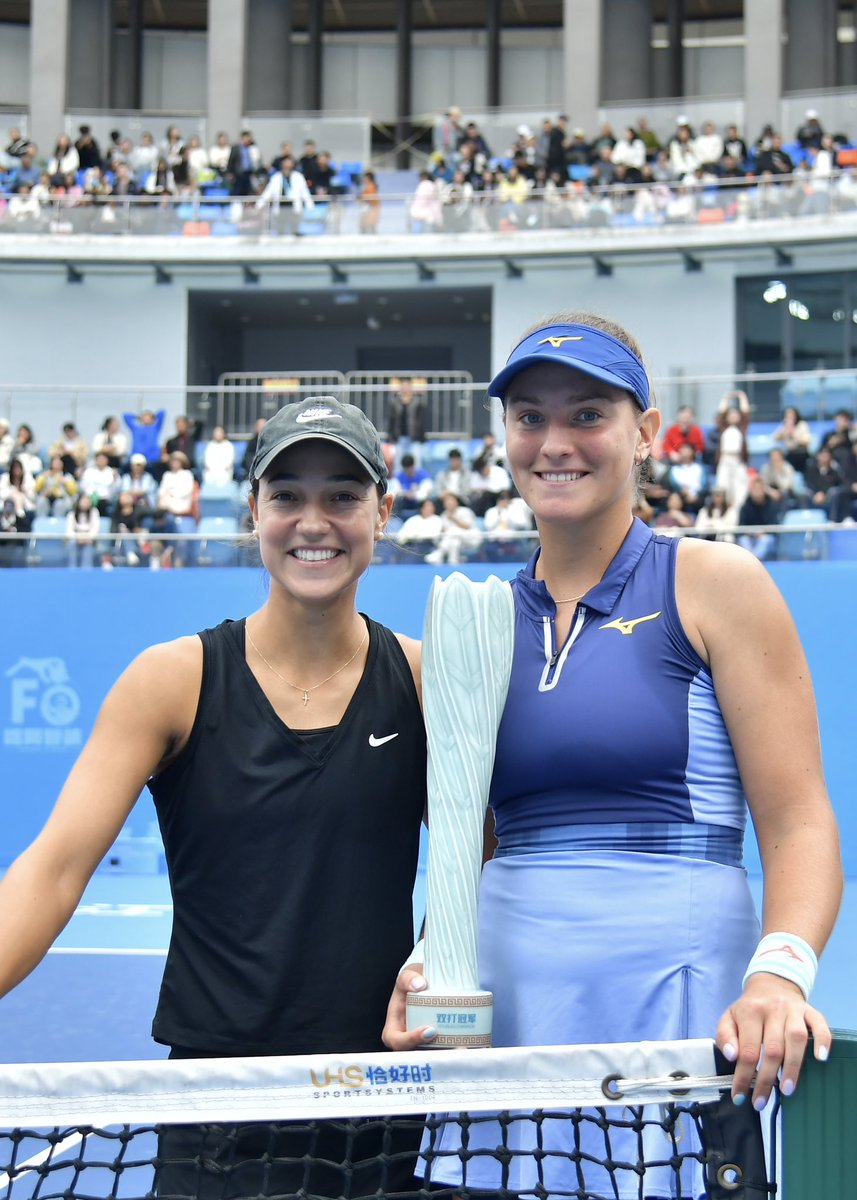 WTAJiangxiOpen's tweet photo. Messages from our champions🏆

#JiangxiOpen https://t.co/8bYDREj4WQ