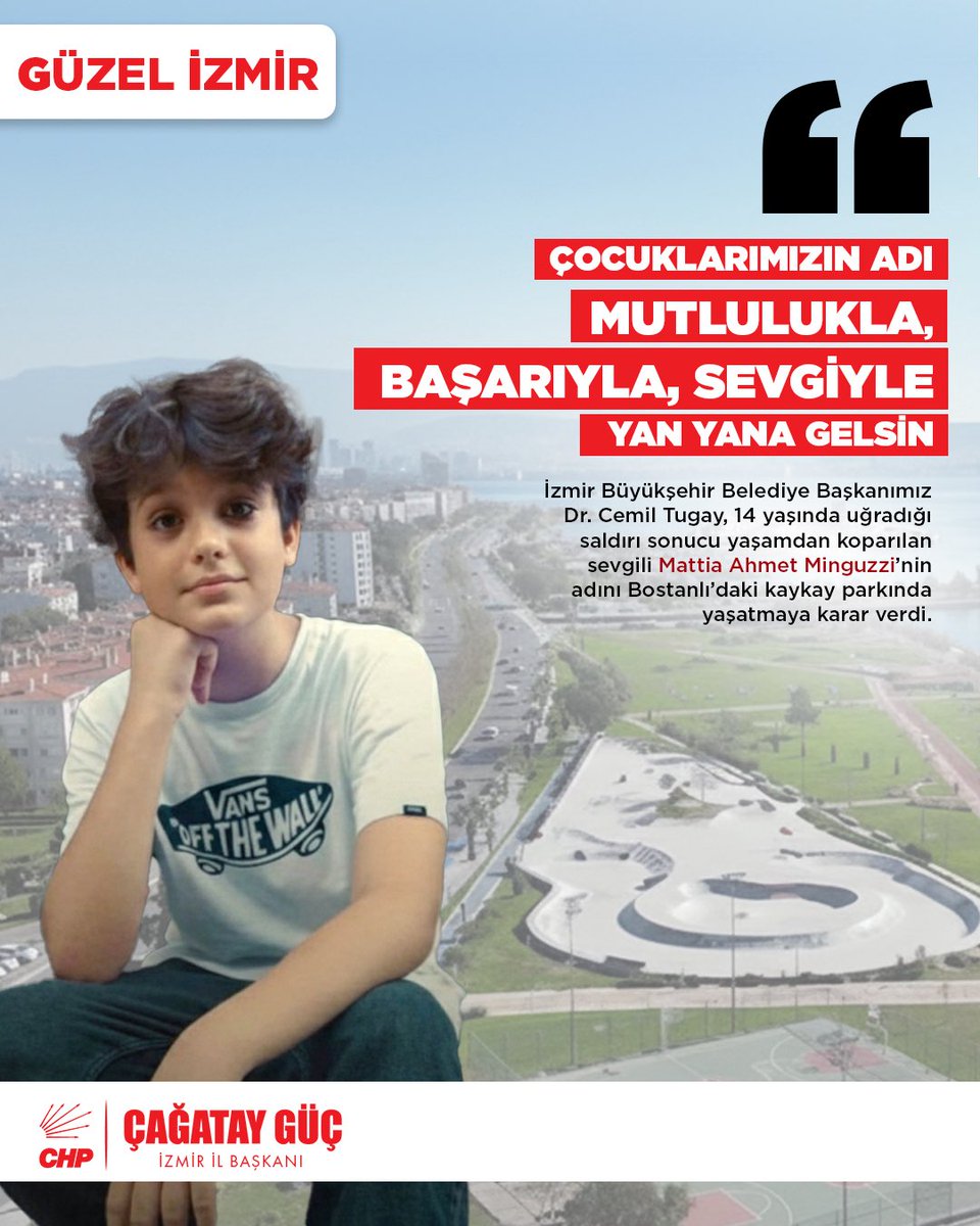 Çocuklarımızın adı mutlulukla, başarıyla, sevgiyle yan yana gelsin 

#MattiaAhmetMinguzzi