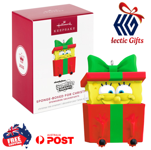 HecticGifts's tweet photo. Hallmark Keepsake - 2025 SpongeBob SquarePants Sponge-boxed Christmas Ornament
https://t.co/BgRVVeDAlM
#New #HecticGifts #HallmarkKeepsake #Year2025 #SpongeBobSquarepants #SpongeBob #SpongeBoxed #Christmas #Ornament #Collectible #Nickelodeon #Kids #FreeShipping #AustraliaWide #FastShipping