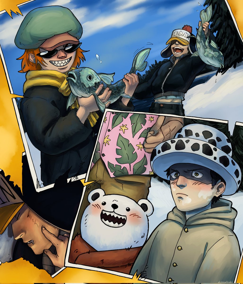 Old memories🐯🐧🦈🐻‍❄️🐺

#ONEPIECE #TrafalgarLaw