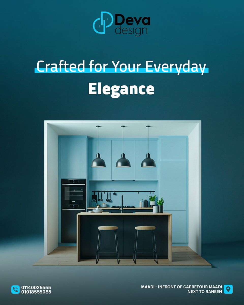 DevaDesign's tweet image. #design  your space with a touch of distinction.
Deva Design – Crafted for Your #Everyday Elegance.

#DevaDesign #InteriorDesign #HomeElegance #kitchendesign