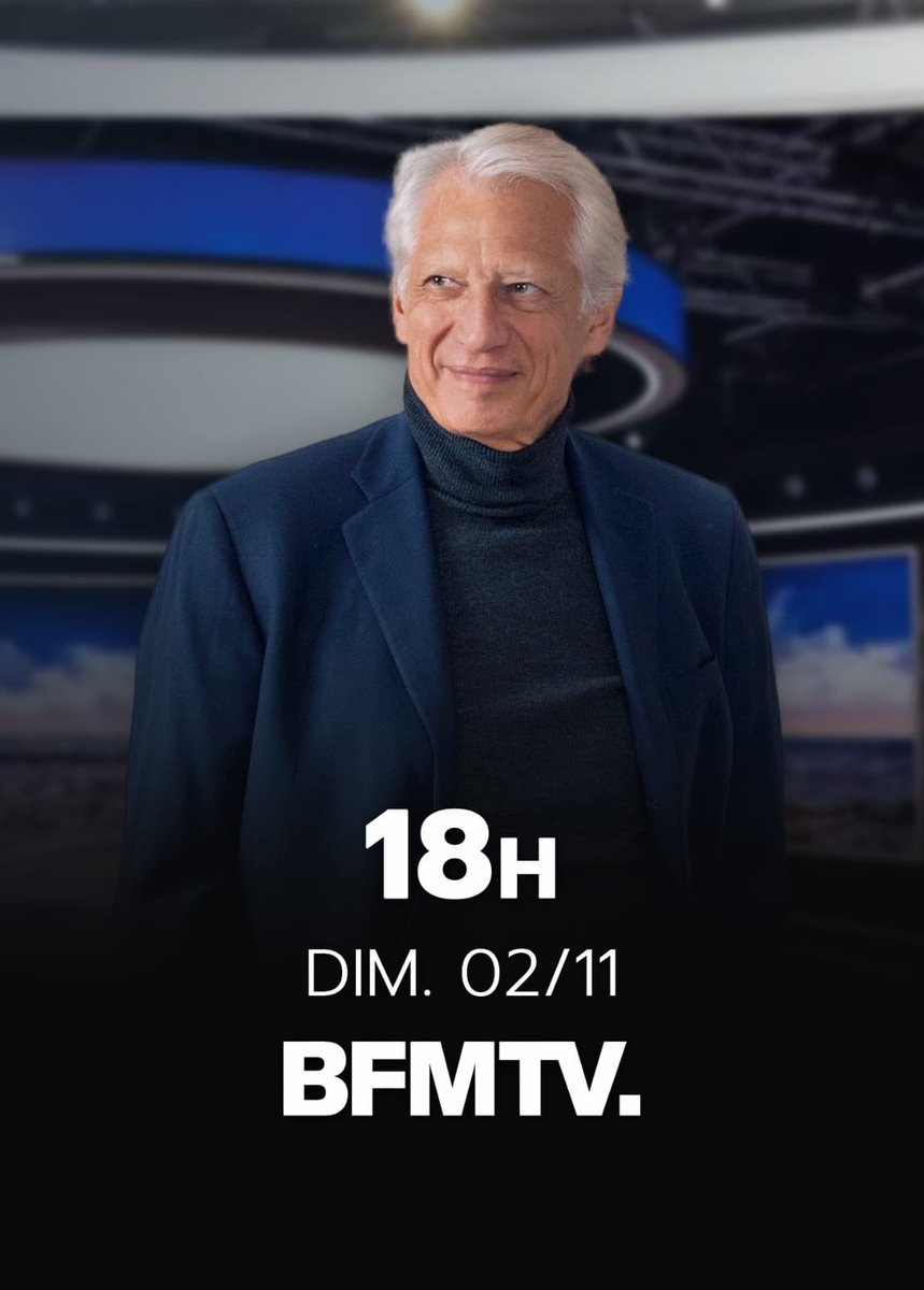 Dominique de Villepin tweet media