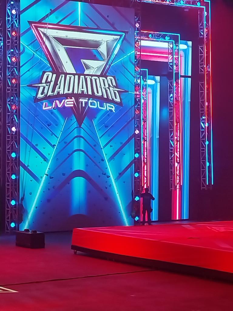 LPOOLE81's tweet photo. @M&amp;SBankArena !! Gladiators Live !! https://t.co/BBBH3b1C0R